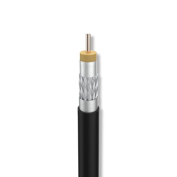 TELEVES Koaxkabel UV-best. 3fach gesch halogenfrei Dca A+ 100m Spule