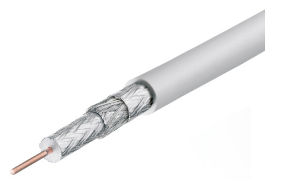 TRIAX Koaxialkabel PE 3fach geschirmt 100m Spule schwarz