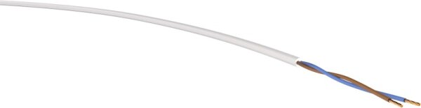 PVC-Schlauchleitung H05VV-F (YMM) 2X2,5 hellgrau Eca