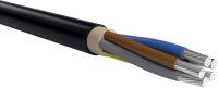 PVC-isolierte Kabel mit Aluminiumleiter E-AYY 5X25 RM...